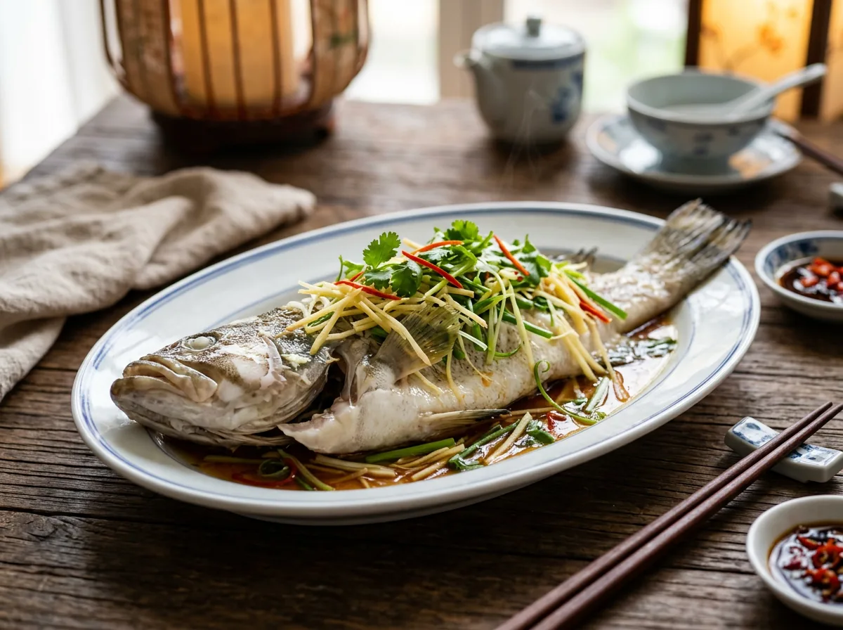 Steamed Fish